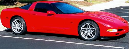Red 2004 Chevrolet Corvette Base