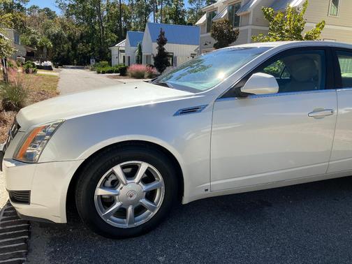 White 2009 Cadillac CTS Base