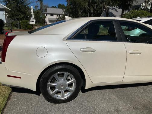 White 2009 Cadillac CTS Base