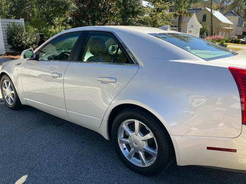 White 2009 Cadillac CTS Base