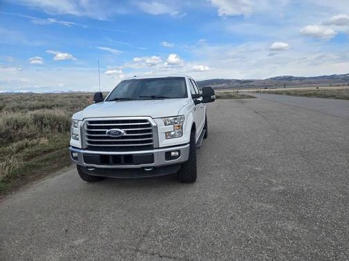 White 2015 Ford F-150 XLT