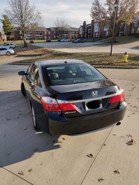 Black 2015 Honda Accord EX-L