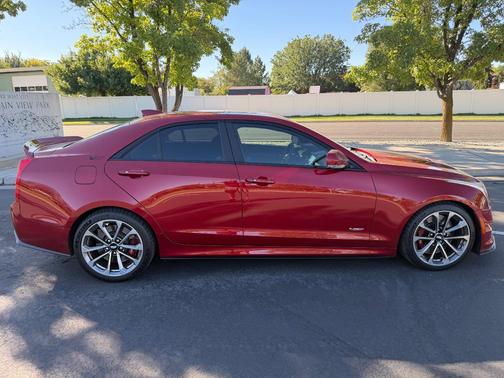 Red 2016 Cadillac ATS-V Base