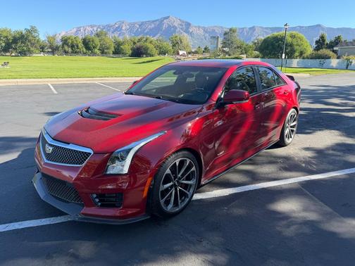 Red 2016 Cadillac ATS-V Base