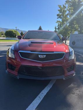 Red 2016 Cadillac ATS-V Base