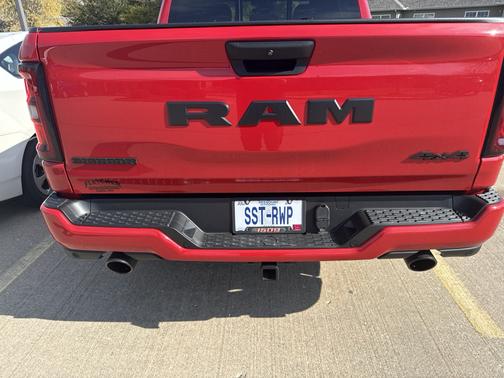 Red 2025 RAM 1500 Big Horn