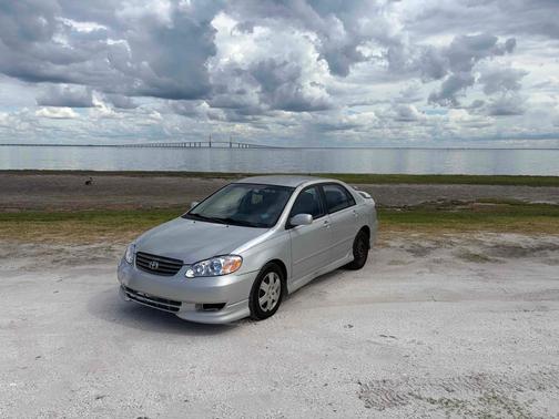 Silver 2004 Toyota Corolla S