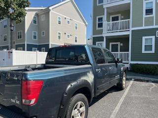 Green 2007 Nissan Titan SE Crew Cab
