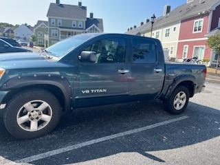 Green 2007 Nissan Titan SE Crew Cab