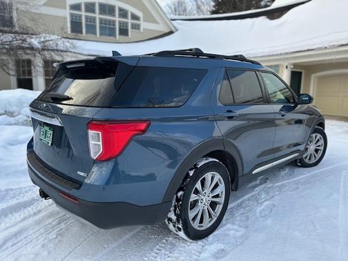 Blue 2020 Ford Explorer XLT