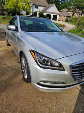 Silver 2016 Hyundai Genesis 3.8