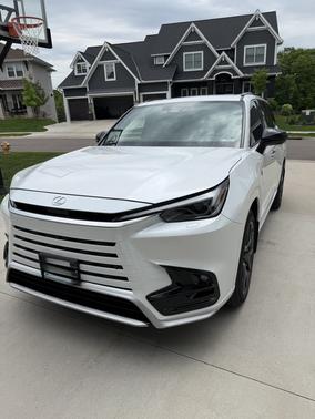 White 2025 Lexus TX 500h F SPORT Premium