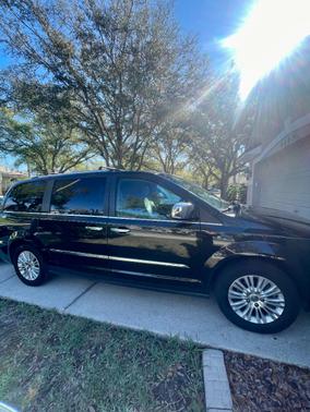 Black 2012 Chrysler Town & Country Limited