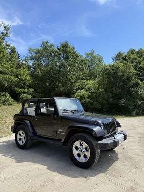 Black 2008 Jeep Wrangler Sahara