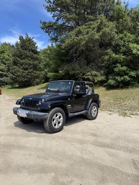 Black 2008 Jeep Wrangler Sahara