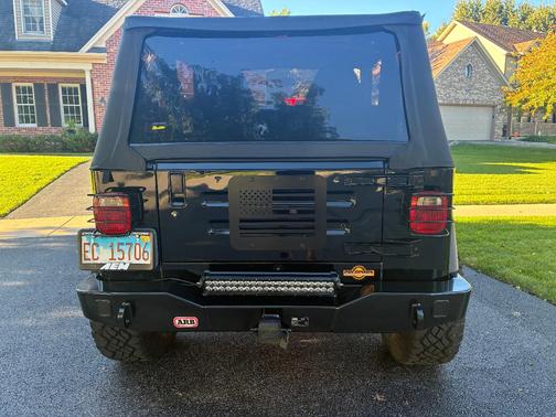 Black 2001 Jeep Wrangler Sport