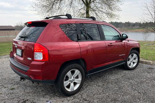 Red 2012 Jeep Compass Latitude
