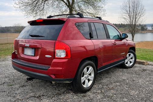Red 2012 Jeep Compass Latitude