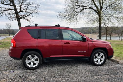 Red 2012 Jeep Compass Latitude