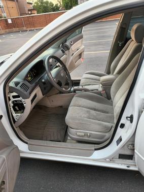 White 2007 Hyundai SONATA SE
