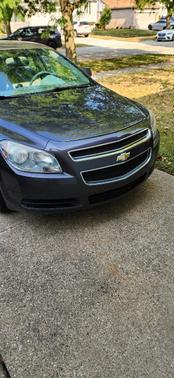 Gray 2010 Chevrolet Malibu LS