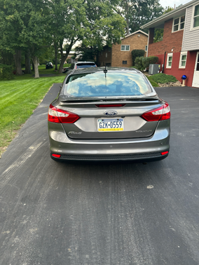 Gray 2014 Ford Focus Titanium
