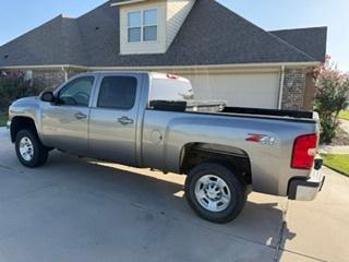 Gray 2009 Chevrolet Silverado 2500 LTZ Crew Cab