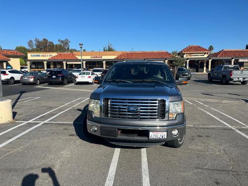 Gray 2012 Ford F-150 XLT