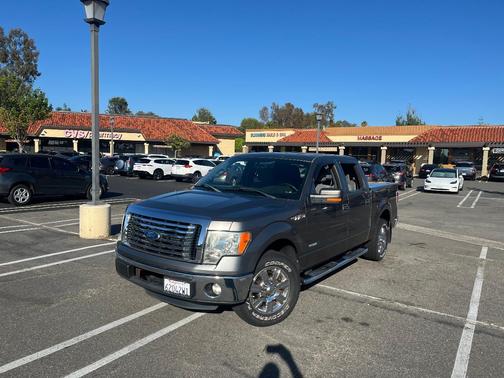 Gray 2012 Ford F-150 XLT