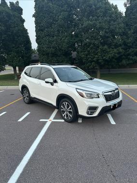 White 2021 Subaru Forester Limited