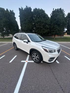 White 2021 Subaru Forester Limited