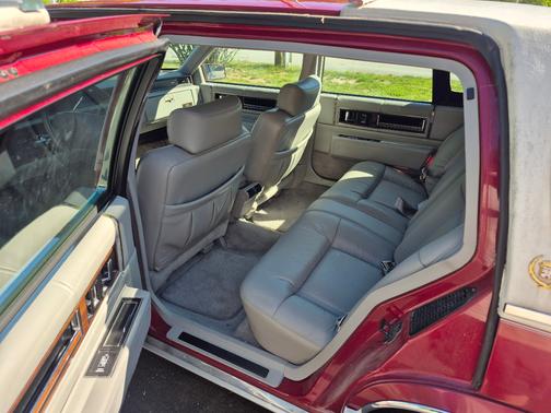 Red 1993 Cadillac DeVille Base