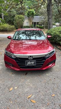 Red 2018 Honda Accord EX-L 2.0T