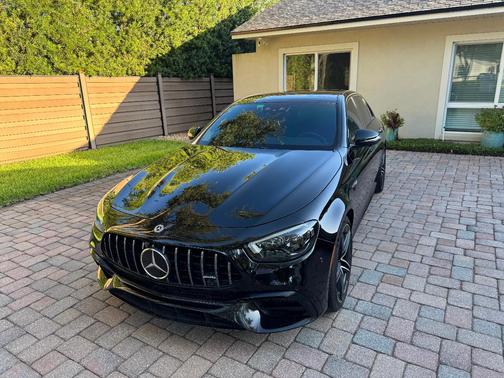 Black 2021 Mercedes-Benz AMG E 63 S 4MATIC