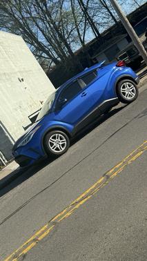 Blue 2020 Toyota C-HR LE