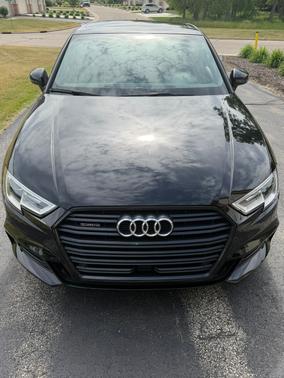 Black 2020 Audi A3 2.0T S line Premium