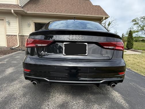 Black 2020 Audi A3 2.0T S line Premium