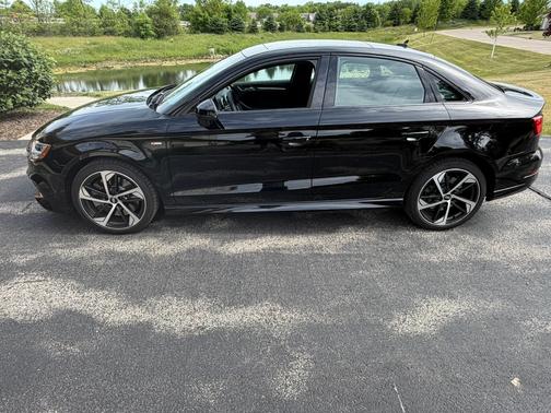 Black 2020 Audi A3 2.0T S line Premium