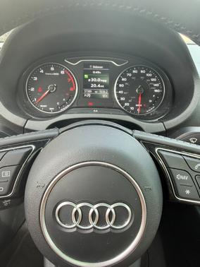 Black 2020 Audi A3 2.0T S line Premium