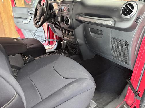 Red 2013 Jeep Wrangler Sport