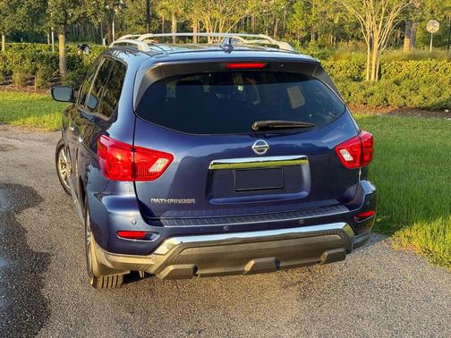 Blue 2020 Nissan Pathfinder S