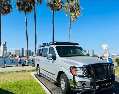 Silver 2019 Nissan NV Passenger NV3500 HD SL V8
