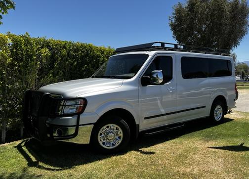Silver 2019 Nissan NV Passenger NV3500 HD SL V8