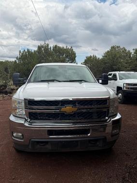 White 2014 Chevrolet Silverado 3500 LTZ