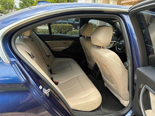 Blue 2017 BMW 330 i