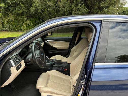 Blue 2017 BMW 330 i