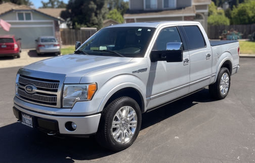 Silver 2011 Ford F-150 Platinum