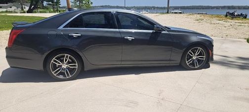 Gray 2018 Cadillac CTS 3.6L Twin Turbo V-Sport Premium Luxury