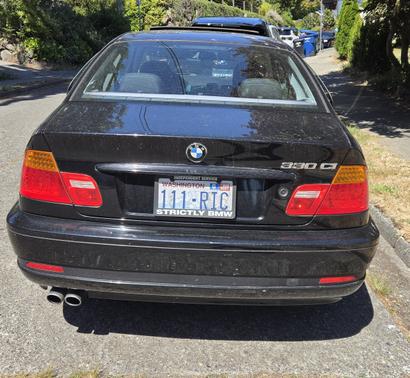 Black 2004 BMW 330 Ci