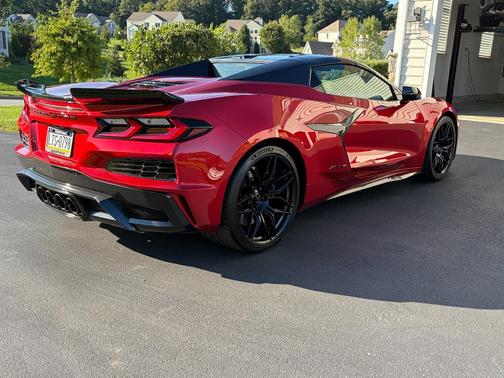 Red 2024 Chevrolet Corvette Z06 w/3LZ